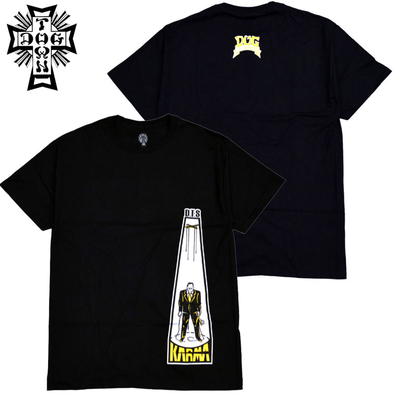 yUSzhbO^E DOGTOWN KARMA TSOCHEFF S/S TEE(ubN  BLACK)hbO^ETVc DOGTOWNTVc hbO^EeB[Vc DOGTOWNeB[Vc