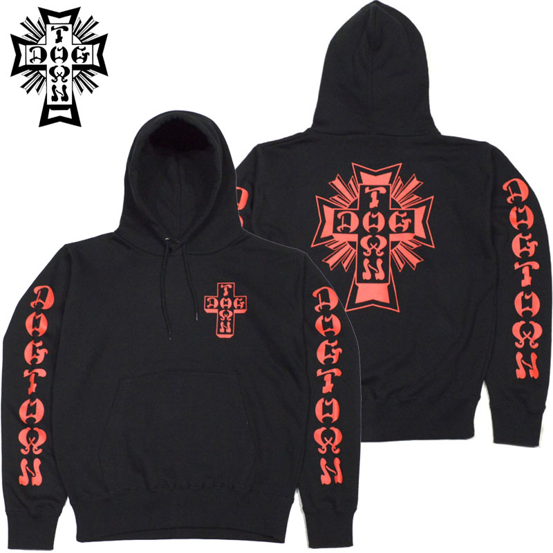 yMTCY Xg1_zhbO^E DOGTOWN DT0105001S PULLOVER(ubN  BLACK/RED)hbO^Ep[J DOGTOWNp[J hbO^EvI[o[ DOGTOWNvI[o[.