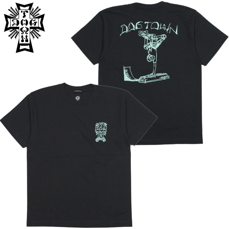 hbO^E DOGTOWN GONZ TEE(ubN  BLACK/BLUE)hbO^ETVc DOGTOWNTVc hbO^E DOGTOWN SY