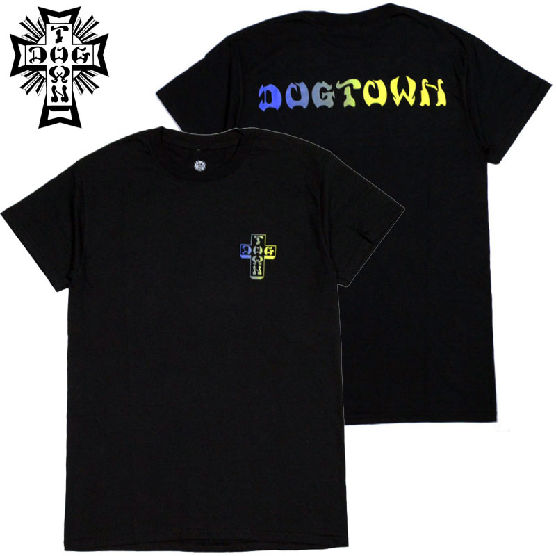 hbO^E DOGTOWN GRADATION BAR LOGO TEE(ubN  BLACK/GREEN)hbO^ETVc DOGTOWNTVc hbO^E DOGTOWN