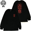 ドッグタウン DOGTOWN GONZ2 LONGSLEEVE(ブラック 黒 BLACK/RED)ドッグタウンロンT DOGTOWNロンT ドッグタウンロングスリーブ DOGTOWNロングスリーブ ドッグタウン長袖 DOGTOWN長袖