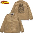 送料無料 ワールドインダストリーズ WORLD INDUSTRIES ELEPHANT COACH JACKET(ベージュ KHAKI)ワールドインダストリーズコーチジャケット WORLD INDUSTRIESコーチジャケット ワールドインダストリーズ長袖 WORLD INDUSTRIES長袖 ジャケット