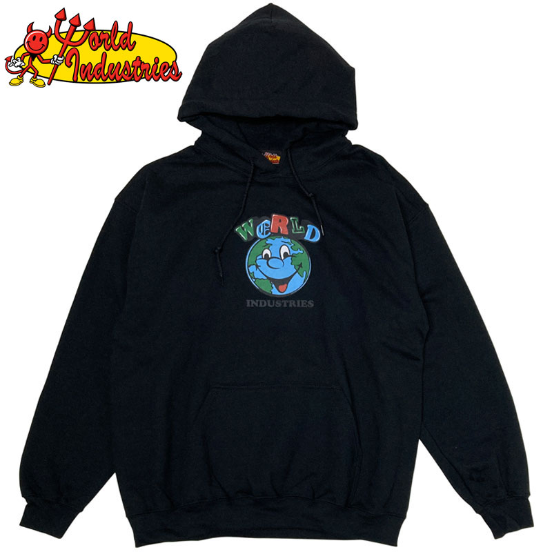 [hC_Xg[Y WORLD INDUSTRIES EARTHMAN SWEAT PARKA(ubN  BLACK)[hC_Xg[Yp[J WORLD INDUSTRIESp[J [hC_Xg[YvI[o[ WORLD INDUSTRIESvI[o[ [hC_Xg[Y WORLD INDUSTRIES