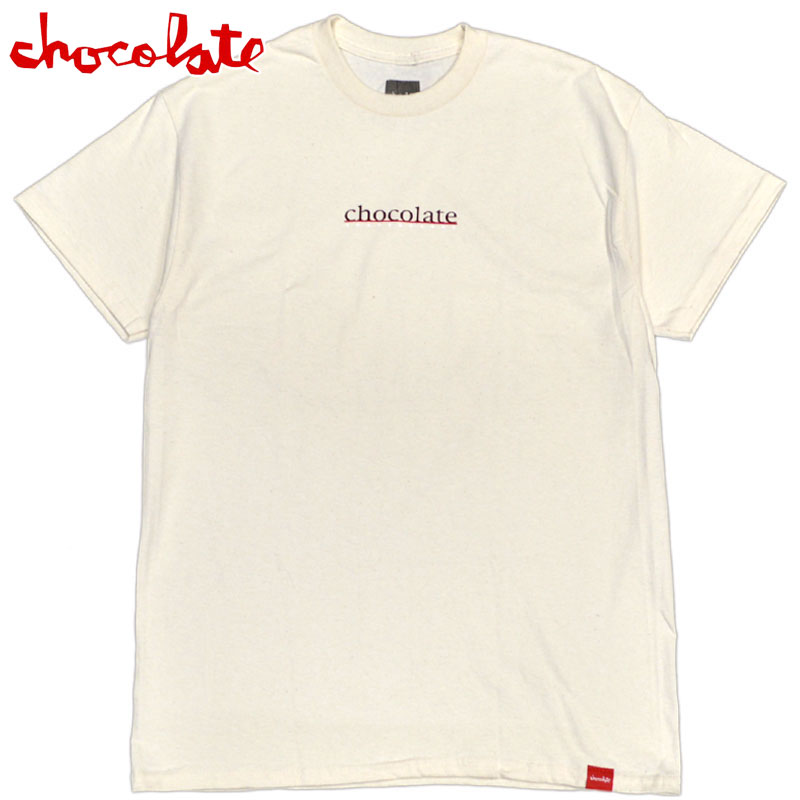 チョコレートスケートボード CHOCOLATE SKATEBOARDS BAR S/S TEE(ベージュ CREAM)チョコレートスケートボードTシャツ CHOCOLATE SKATEBOARDSTシャツ チョコレートスケートボード半袖 CHOCOLATE SKATEBOARDS半袖