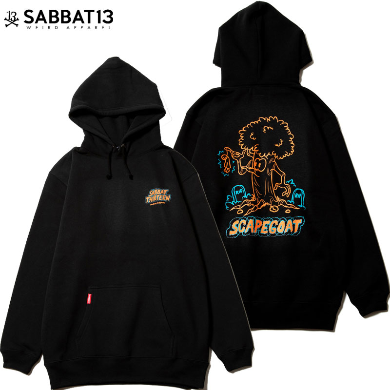 TogT[eB[ SABBAT13 SCAPEGOAT HOODIE(ubN  BLACK)TogT[eB[p[J SABBAT13p[J TogT[eB[vI[o[ SABBAT13vI[o[ XEFbg