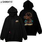 サバトサーティーン SABBAT13 SCAPEGOAT HOODIE(ブラック 黒 BLACK)サバトサーティーンパーカ SABBAT13パーカ サバトサーティーンプルオーバー SABBAT13プルオーバー スウェット