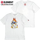 Gg ELEMENT x GHOSTBUSTERS INFERNO SS TEE(zCg  WHITE)GgTVc ELEMENTTVc Gg ELEMENT S[XgoX^[YR{