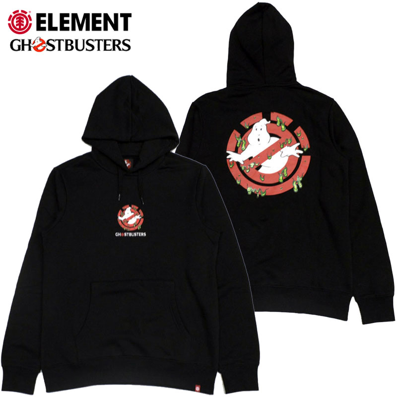 Gg ELEMENT x GHOSTBUSTERS PHANTASM HOOD(ubN  BLACK)Ggp[Jp[J ELEMENTp[J GgvI[o[ ELEMENTvI[o[ Gg ELEMENT S[XgoX^[YR{