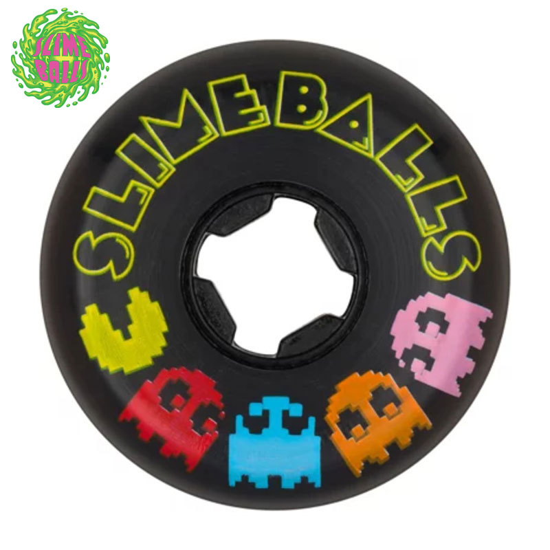 サンタクルーズ SANTA CRUZ スライムボール SLIME BALLS x PAC-MAN VOMIT MINI(ブラック 黒 BLACK)(54m..