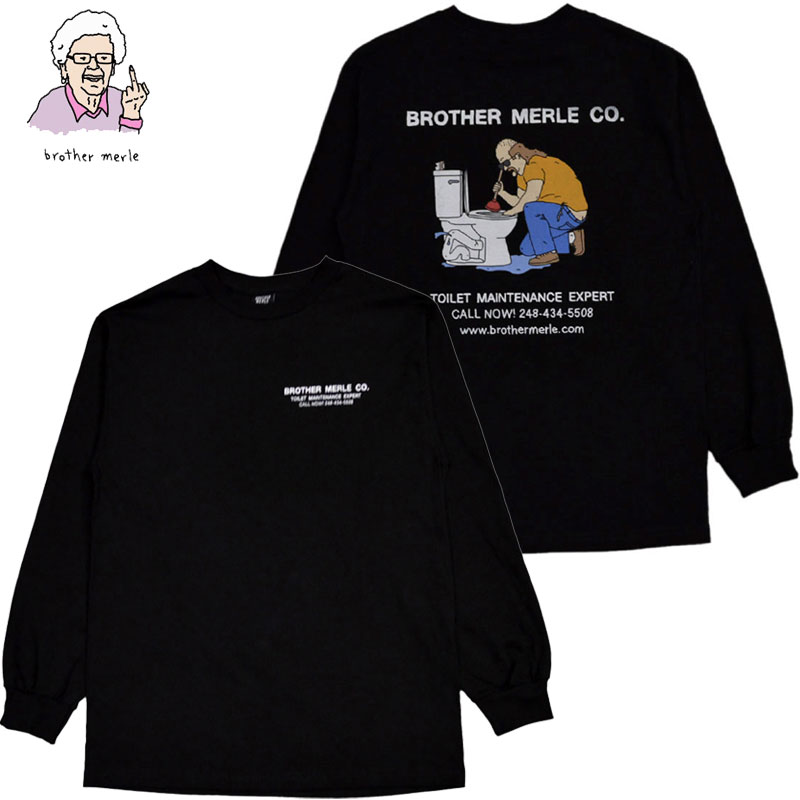  uU[}[ BROTHER MERLE EXPERT LONG SLEEVE SHIRTS(ubN  BLACK)uU[}[T BROTHER MERLET uU[}[OX[u BROTHER MERLEOX[u BROTHER MERLE uU[}[