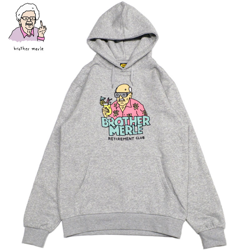 ySTCY Xg1_zuU[}[ BROTHER MERLE NORM IN HAWAII HOODIE(O[ HEATHER GREY)uU[}[p[J BROTHER MERLEp[J uU[}[vI[o[ BROTHER MERLEvI[o[ BROTHER MERLE uU[}[