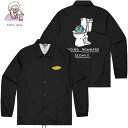 送料無料 ブラザーマール BROTHER MERLE TOILET WORLD COACH JACKET(ブラック 黒 BLACK)ブラザーマールコーチジャケット BROTHER MERLEコーチジャケット ブラザーマールジャケット BROTHER MERLEジャケット BROTHER MERLE長袖 ブラザーマール長袖