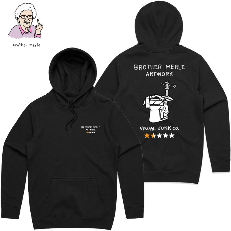  uU[}[ BROTHER MERLE 1.5 STAR HOODIE(ubN  BLACK)uU[}[p[J BROTHER MERLEp[J uU[}[vI[o[ BROTHER MERLEvI[o[ BROTHER MERLEt[fB[ uU[}[t[fB[