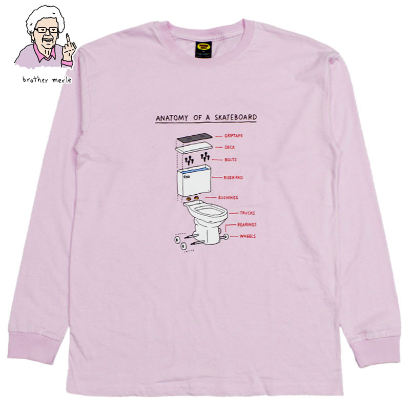  uU[}[ BROTHER MERLE ANATOMY LONG SLEEVE SHIRTS(sN LIGHT PINK)uU[}[T BROTHER MERLET uU[}[OX[u BROTHER MERLEOX[u BROTHER MERLE uU[}[