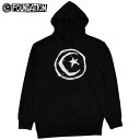ファンデーションスケートボード FOUNDATION SKATEBOARDS FS STAR & MOON HOOD SWEATSHIRTS(ブラック 黒 BLACK)ファンデーションスケートボードパーカ FOUNDATION SKATEBOARDSパーカ プルオーバーパーカ