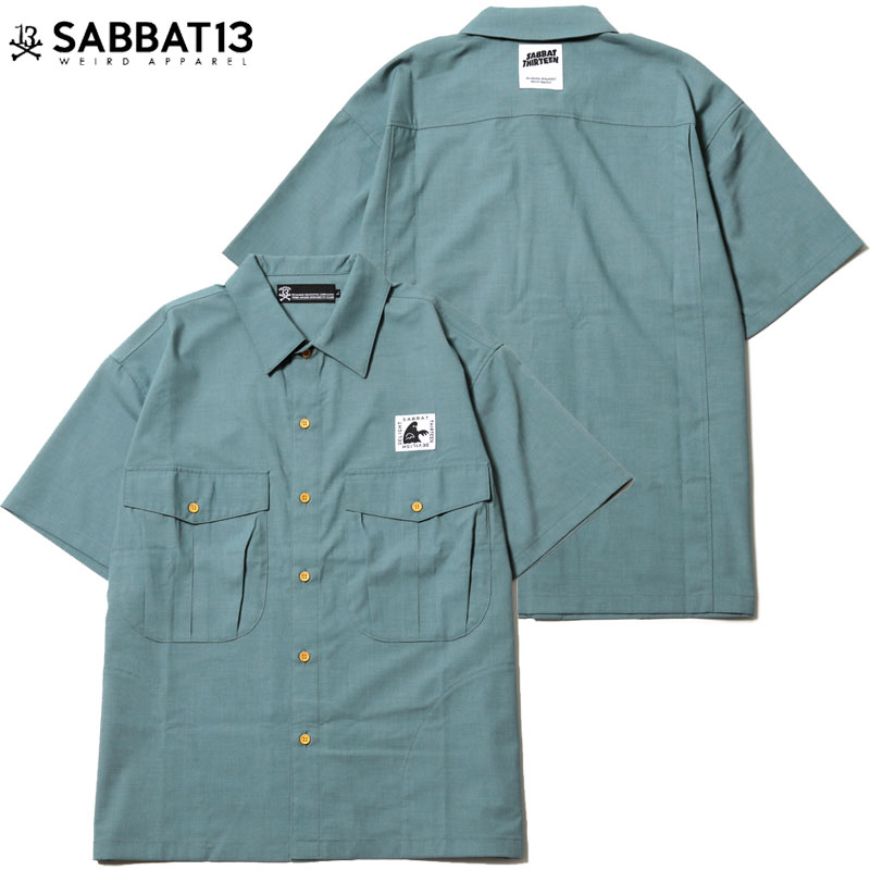 yXLTCY Xg1_zTogT[eB[ SABBAT13 SPOOK SAFARI SHIRTS(O[  GREEN)TogT[eB[Vc SABBAT13Vc TogT[eB[Tt@Vc SABBAT13Vc Tog