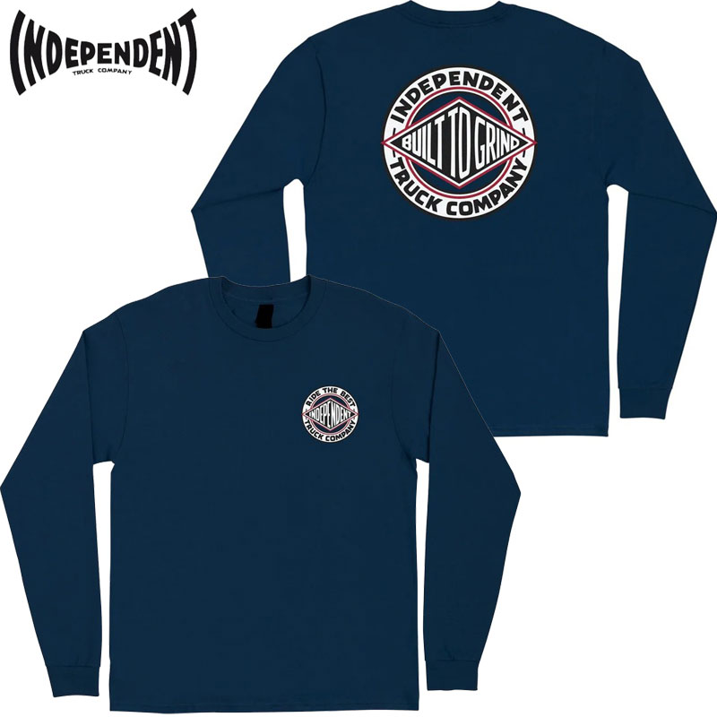 CfByfg INDEPENDENT BTG SUMMIT L/S REGULAR T-SHIRT(lCr[ NAVY)INDEPENDENTT CfByfgT INDEPENDENTeB[ CfByfgeB[