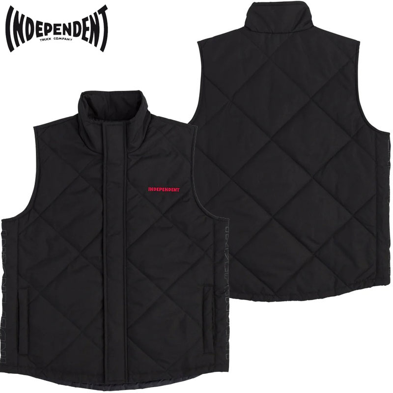  CfByfg INDEPENDENT HOLLOWAY VEST PUFFER TOP(ubN  BLACK)INDEPENDENTxXg CfByfgxXg INDEPENDENTWPbg CfByfgWPbg