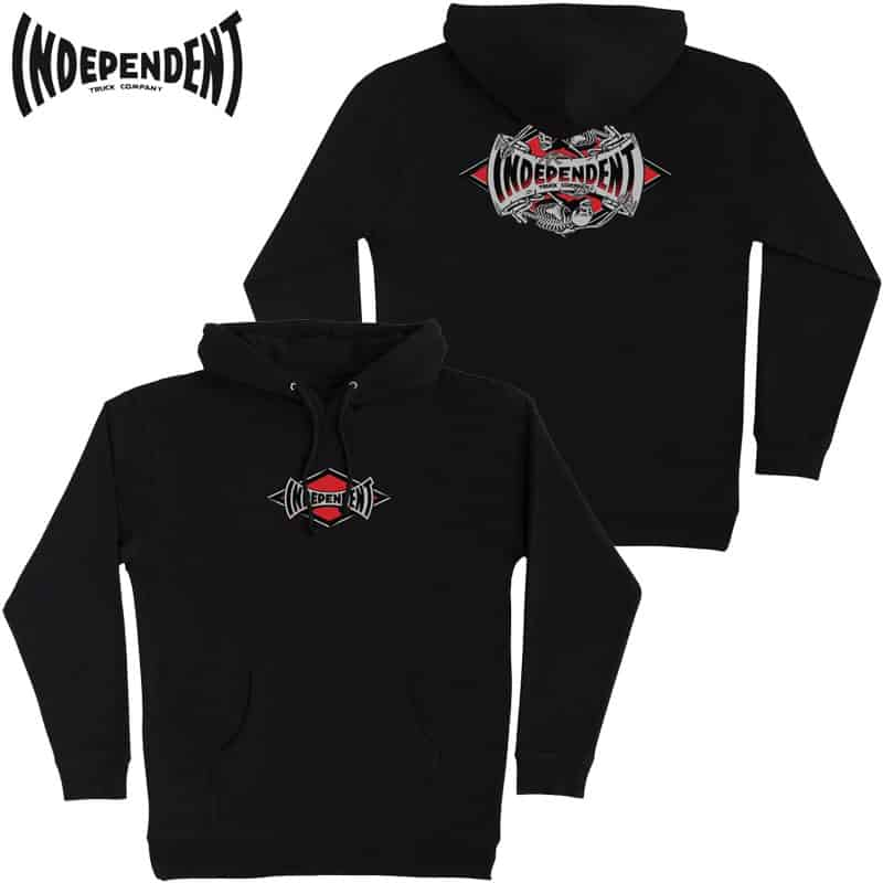  CfByfg INDEPENDENT LEGACY P/O HOODED(ubN  BLACK)INDEPENDENTp[J CfByfgp[J INDEPENDENTt[fB[ CfByfgt[fB[