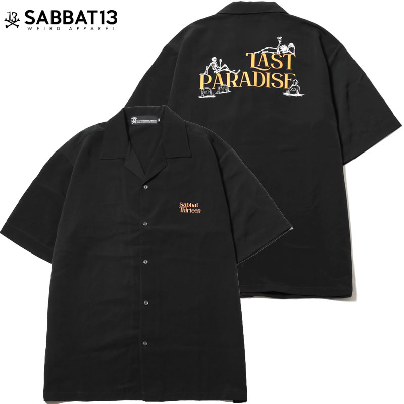 TogT[eB[ SABBAT13 LAST PARADISE S/S SHIRTS(ubN  BLACK)SABBAT13Vc TogT[eB[Vc {^Vc