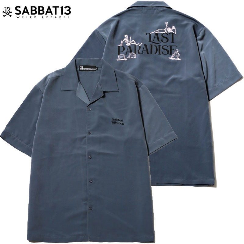 TogT[eB[ SABBAT13 LAST PARADISE S/S SHIRTS(u[  ASIDBLUE)SABBAT13Vc TogT[eB[Vc {^Vc