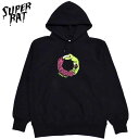  X[p[bg SUPER RAT FINGER RAT PULL OVER HOODIE(ubN  BLACK)X[p[bgt[fB[ SUPER RATt[fB[ p[J XEFbg nh WARPʒ