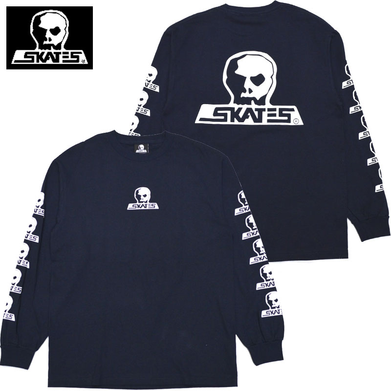 yLTCY Xg1_zXJXP[c SKULL SKATES CLASSIC LOGO LS TEE(lCr[ NAVY/WHITE)XJXP[cT SKULL SKATEST XJXP[c SKULL SKATES