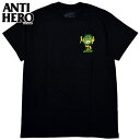 アンタイヒーロースケートボード ANTIHERO SKATEBOARDS GRIMPLESTIX ANIMAL PRINT TEE ブラック 黒 BLACK アンタイヒーロースケートボードTシャツ ANTIHERO SKATEBOARDSTシャツ アンタイヒーロ…