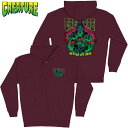 送料無料 クリーチャースケートボード CREATURE SKATEBOARDS HELLBOUND ZIP HOOD( レッド 赤 MAROON ) クリーチャースケートボードジップパーカ CREATURE SKATEBOARDSジップパーカ クリーチャースケートボードパーカ CREATURE SKATEBOARDSパーカ ZIPパーカ