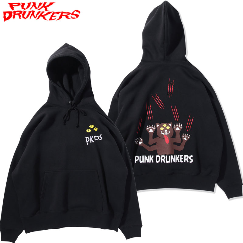  pNhJ[Y PUNK DRUNKERS CAT'S BIGp[J(ubN  BLACK)pNhJ[Yp[J PUNK DRUNKERSp[J pNhJ[YvI[o[ PUNK DRUNKERSvI[o[ rbOVGbg