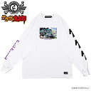 ローリングクレイドル ROLLING CRADLE BACKBEARD 対決！妖怪大戦争 LONG SLEEVE(ホワイト 白 WHITE)ローリングクレイドルロンT ロリクレロンT ROLLING CRADLEロンT ローリングクレイドル長袖 ロリクレ長袖 ROLLINGCRADLE長袖 ゲゲゲの鬼太郎コラボ