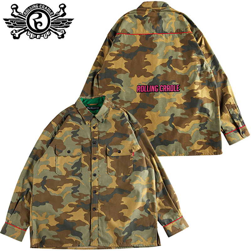  [ONCh ROLLING CRADLE CAMO SHIRT(uE BROWN)[ONChJtVc NJtVc ROLLING CRADLEJtVc [ONChVc NVc ROLLING CRADLEVc