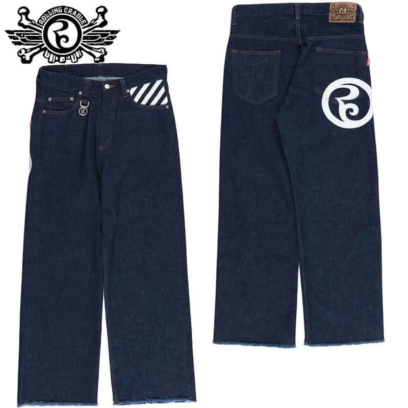  [ONCh ROLLING CRADLE THUNDER GATE WIDE COLOR DENIM(CfBS INDIGO)[ONChfj ROLLING CRADLEfj [ONChpc Npc ROLLING CRADLEpc