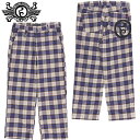 送料無料 ローリングクレイドル ROLLING CRADLE ORDINARY CHECK PANTS(ホワイト 白 WHITE)ローリングクレイドルパンツ ロリクレパンツ ROLLING CRADLEパンツ チェックパンツ