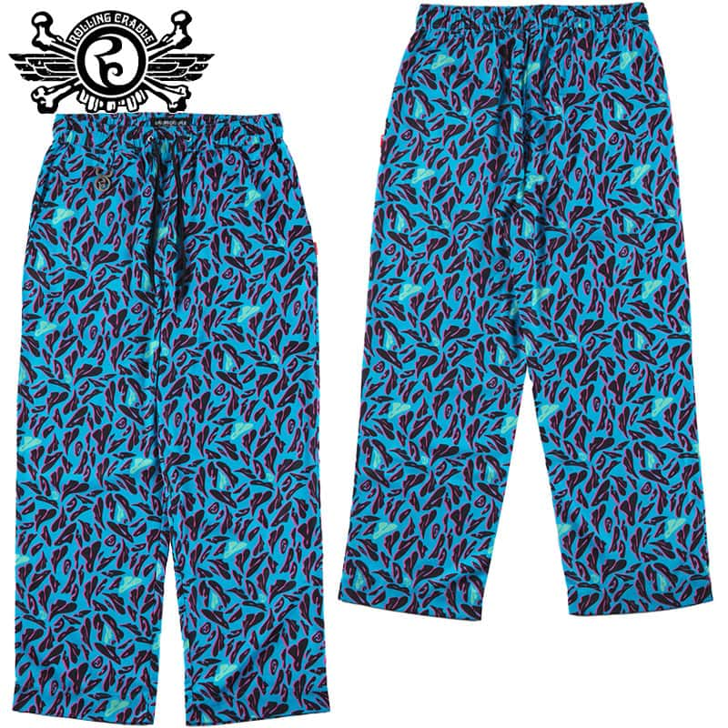  [ONCh ROLLING CRADLE VIBRANT EASY PANTS(u[ BLUE)[ONChpc Npc ROLLING CRADLEpc C[W[pc  ZbgAbv