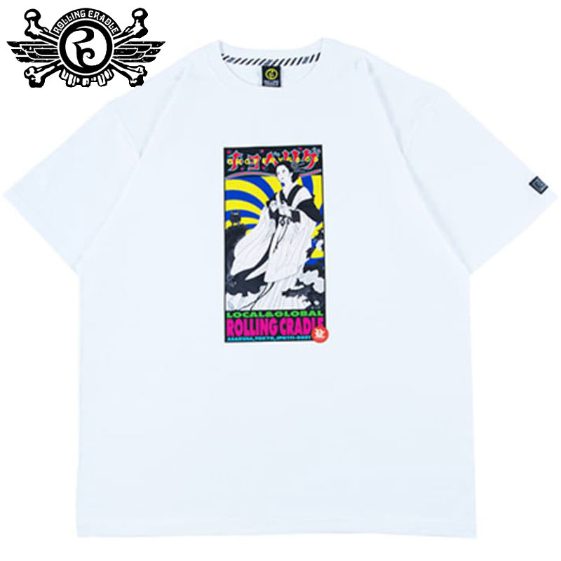 楽天WARP WEB SHOP 楽天市場店ローリングクレイドル ROLLING CRADLE Re:GRACEFUL TEE（ホワイト 白 WHITE）ローリングクレイドルTシャツ ROLLING CRADLETシャツ ローリングクレイドルティーシャツ ROLLING CRADLEティーシャツ