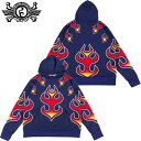 送料無料 ローリングクレイドル ROLLING CRADLE FIRE HOODIE ( ネイビー NAVY ) ローリングクレイドルパーカ ロリクレパーカ R...