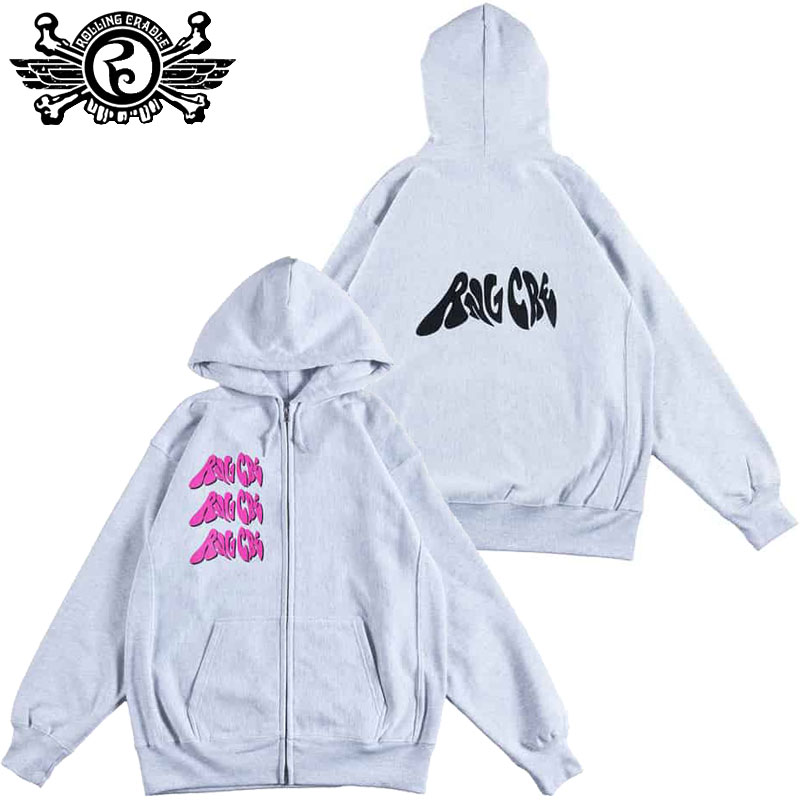  [ONCh ROLLING CRADLE RNGCRE ZIP HOODIE(O[ GRAY)[ONChWbvp[J NWbvp[J ROLLING CRADLEWbvp[J p[J t[fB[