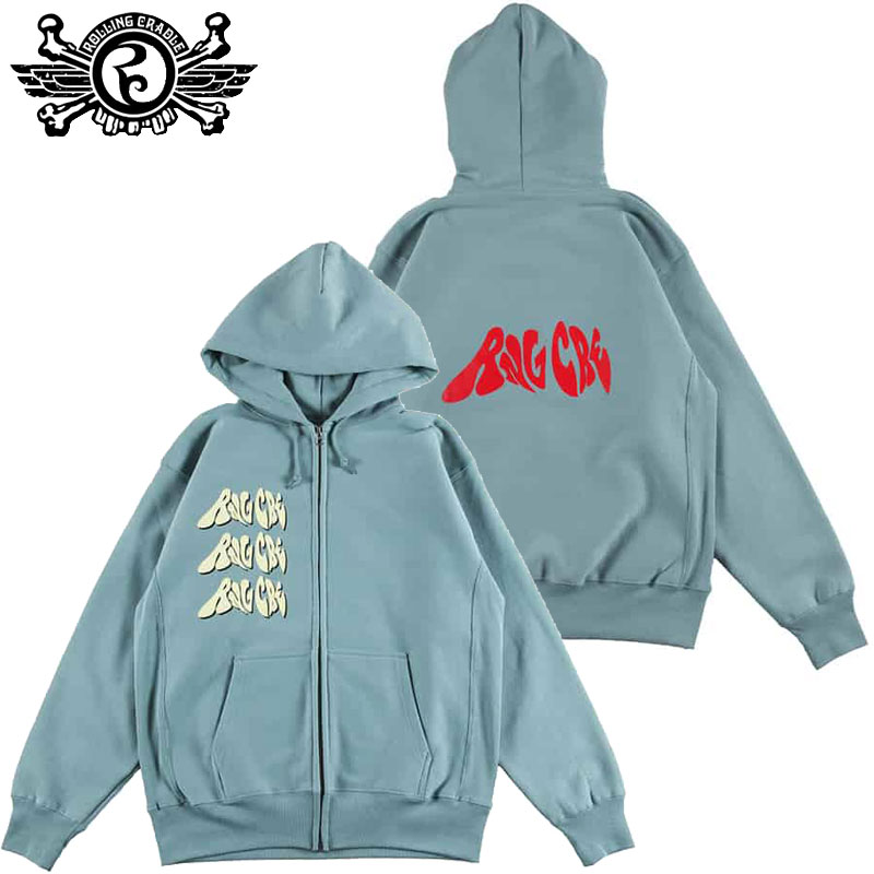  [ONCh ROLLING CRADLE RNGCRE ZIP HOODIE(O[ GREEN)[ONChWbvp[J NWbvp[J ROLLING CRADLEWbvp[J p[J t[fB[