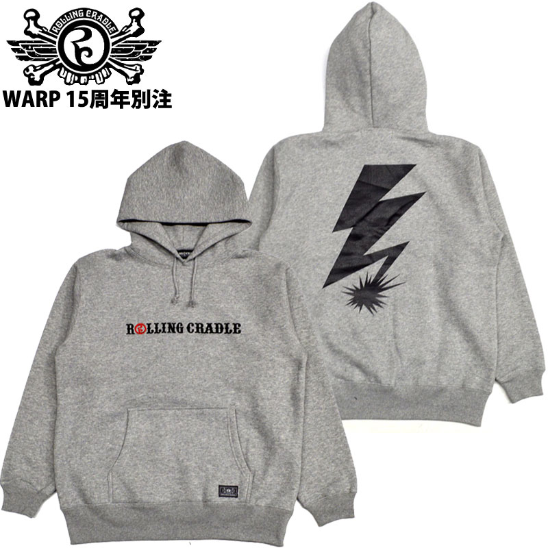 ̵ 󥰥쥤ɥ ROLLING CRADLE RC LOGO HOODIE -WARP LIMITED-(졼 GRAY)...