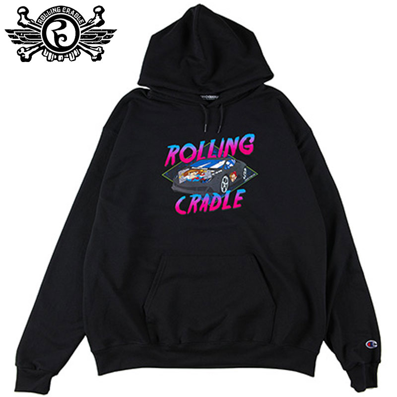 ローリングクレイドル ROLLING CRADLE ITASHA HOODIE ( ブラック 黒 BLACK ) ローリングクレイドルパーカ ロリクレパーカ ROLLING CRADLEパーカ ローリングクレイドルスウェット ロリクレスウェット ROLLING CRADLEスウェット 6090