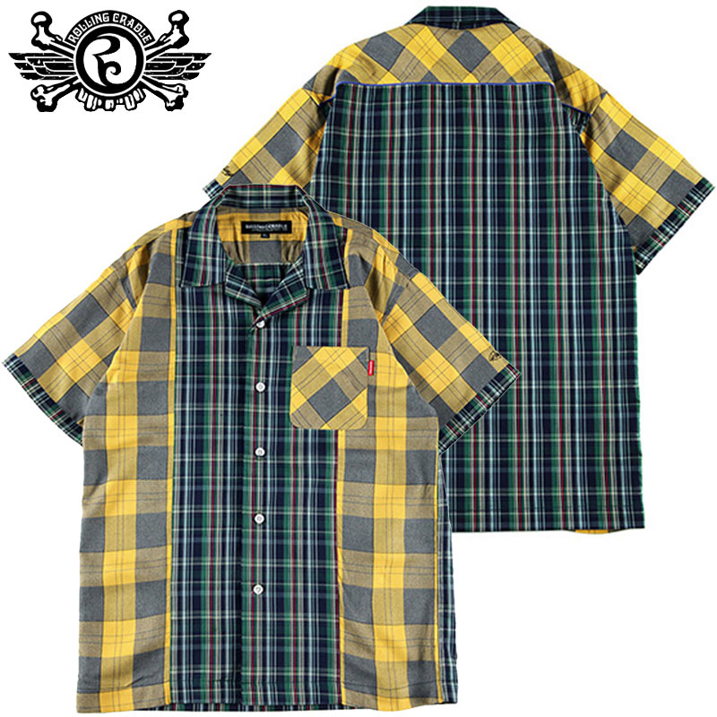 [ONCh ROLLING CRADLE CHECK CHECK SHIRT(YELLOW-GREEN)[ONCh`FbNVc N`FbNVc ROLLING CRADLEVc [ONChVc NVc ROLLING CRADLEVc