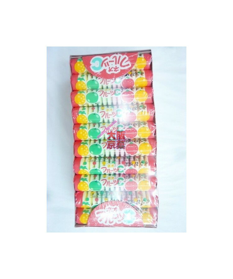 【メール便送料無料】大阪京菓ZR松山 ネオフルーツC〔34円〕×30個 +税