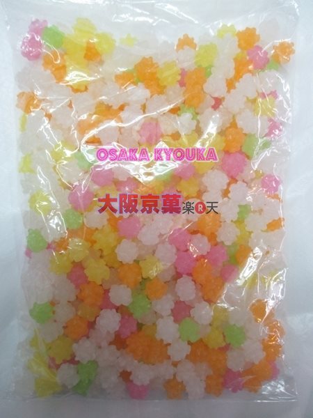 大阪京菓ZR春日井製菓　500g中粒金平糖〔499円〕×1袋　＋税