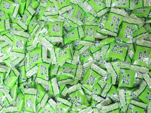 大阪京菓ZR中山食品工業 2キロ【約800個】北海のワサビ味昆布(ツーンとくるわさび味)〔8815円〕×1袋 +税 【送料無料(北海道・沖縄は別途送料)】