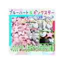 大阪京菓ZRおかし企画 OE石井　4000グラム【目安として約3320個】 ブルーハート＆ピンクスター ぶどう糖ラムネ つぶつぶミンツ入り ×1袋【fu】【送料無料（沖縄は別途送料）】