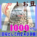 大阪京菓ZRおかし企画 OE石井　1000グラム【目安として約2400個】 しお豆 ×1袋【fu】【送料無料（沖縄は別途送料）】