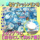 大阪京菓楽天市場店ZRおかし企画 OE石井　240グラム【目安として約67個】 塩タブレットレモン味 ×1袋【ma】【メール便送料無料】の商品画像