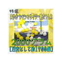 大阪京菓ZRおかし企画 OE石井　2000グラム【目安として約1700個】 特選 爽やか レモン＆サイダー糖衣ラムネ ×1袋【fu】【送料無料（沖縄は別途送料）】