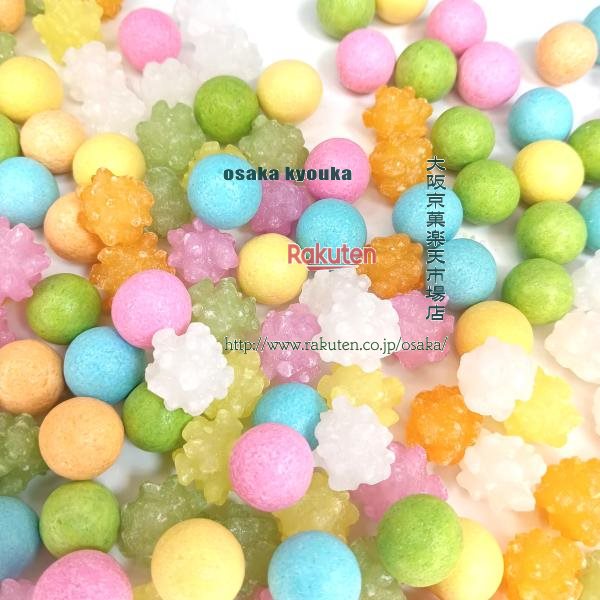 大阪京菓楽天市場店ZRおかし企画 OE石井 450グラム ●○色が変わる 変り玉 & 国産大粒金平糖○● ×1袋【ma】【メール便送料無料】